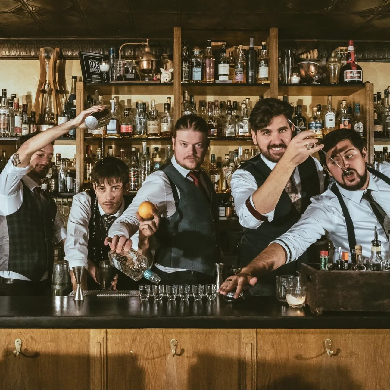 The Moonshiner team